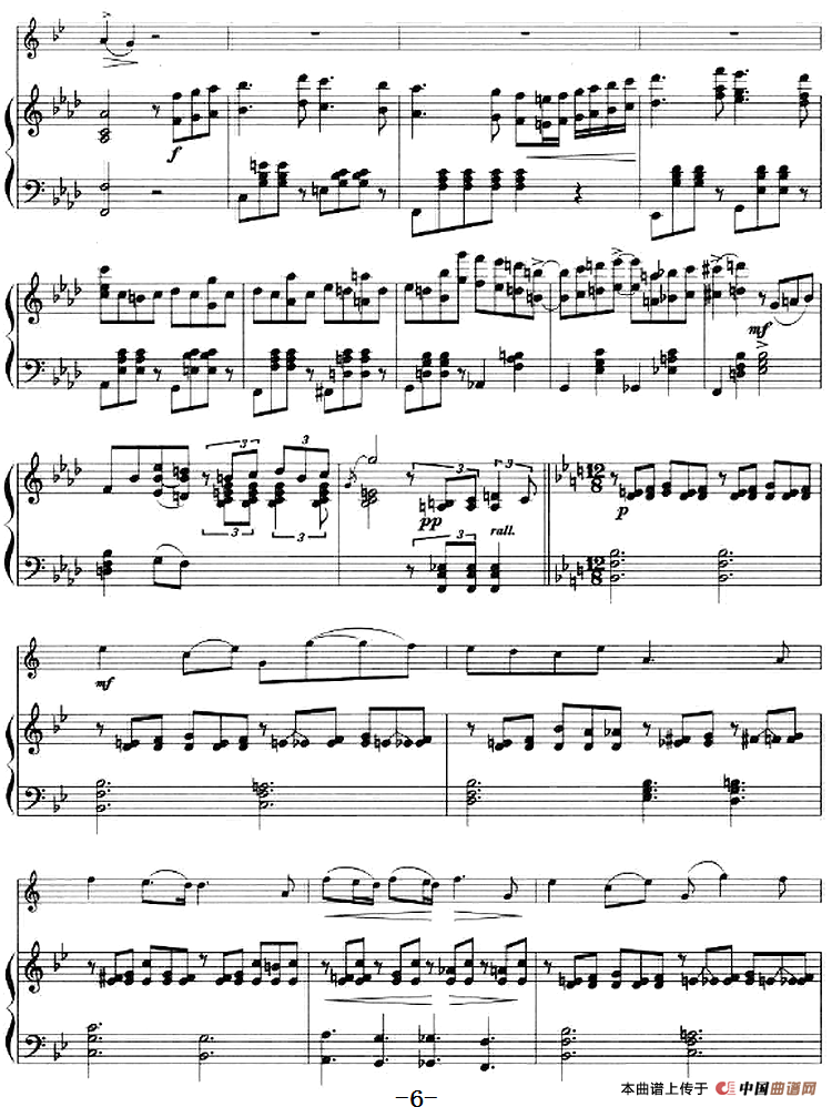 第一协奏曲（小号+钢琴伴奏）