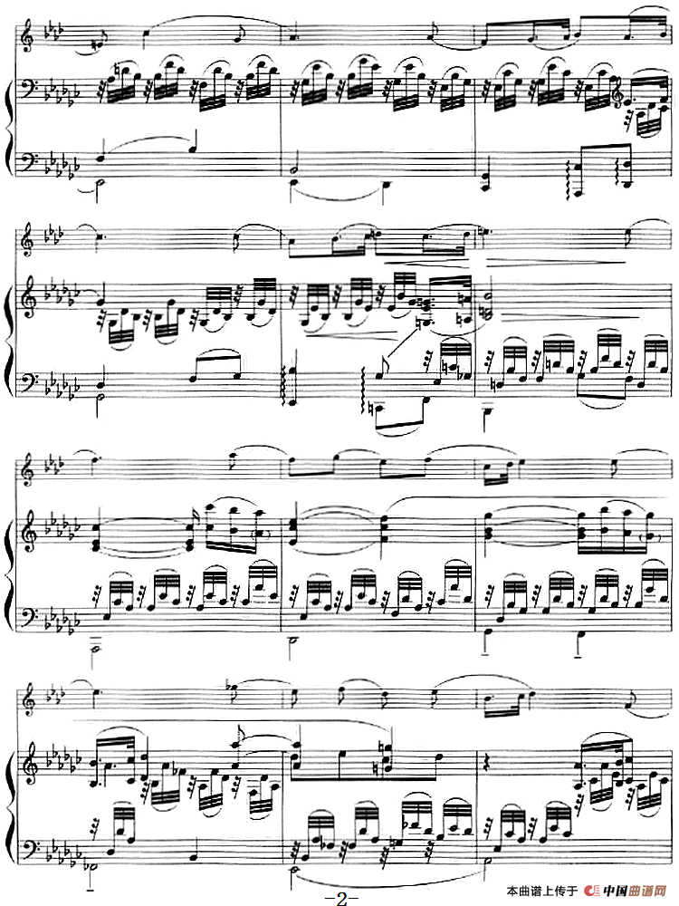 协奏曲（小号+钢琴伴奏）