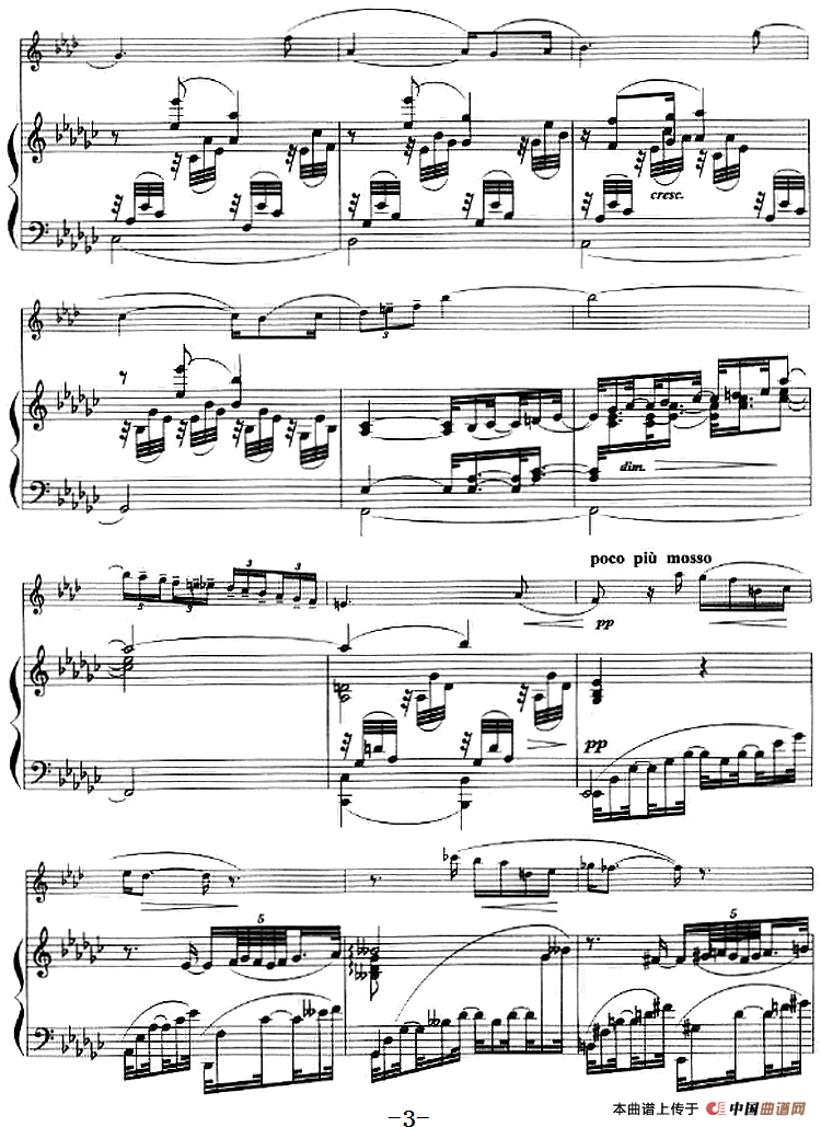 协奏曲（小号+钢琴伴奏）