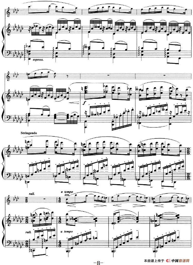 协奏曲（小号+钢琴伴奏）