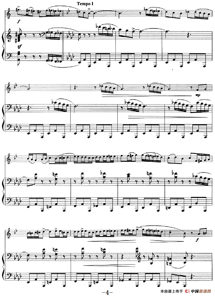 诙谐曲（小号+钢琴伴奏）