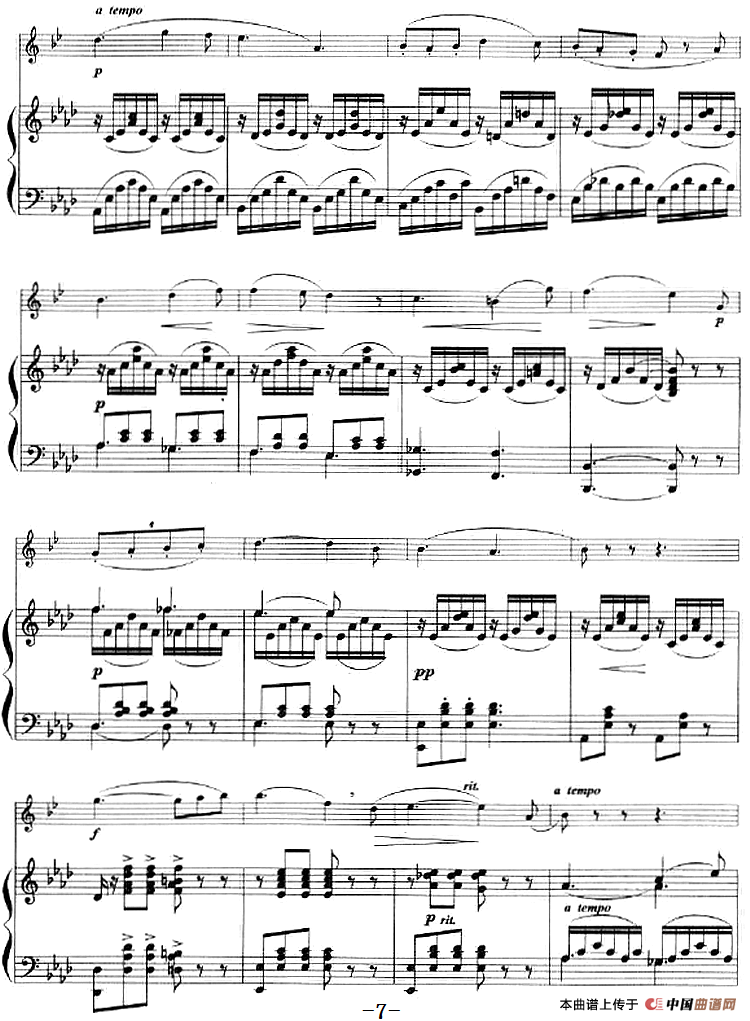 音乐会回旋曲（小号+钢琴伴奏）