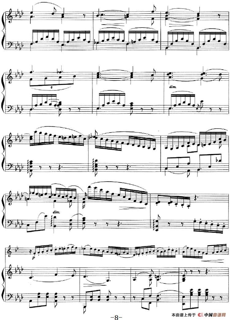 音乐会回旋曲（小号+钢琴伴奏）