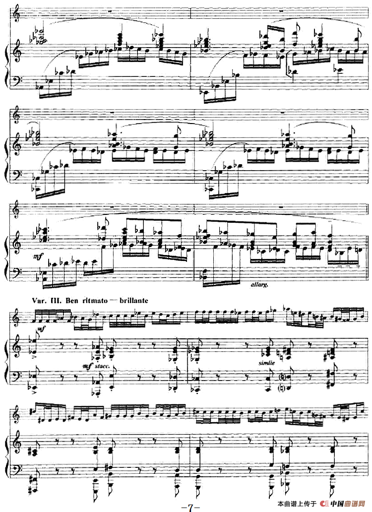 小协奏曲（小号+钢琴伴奏）