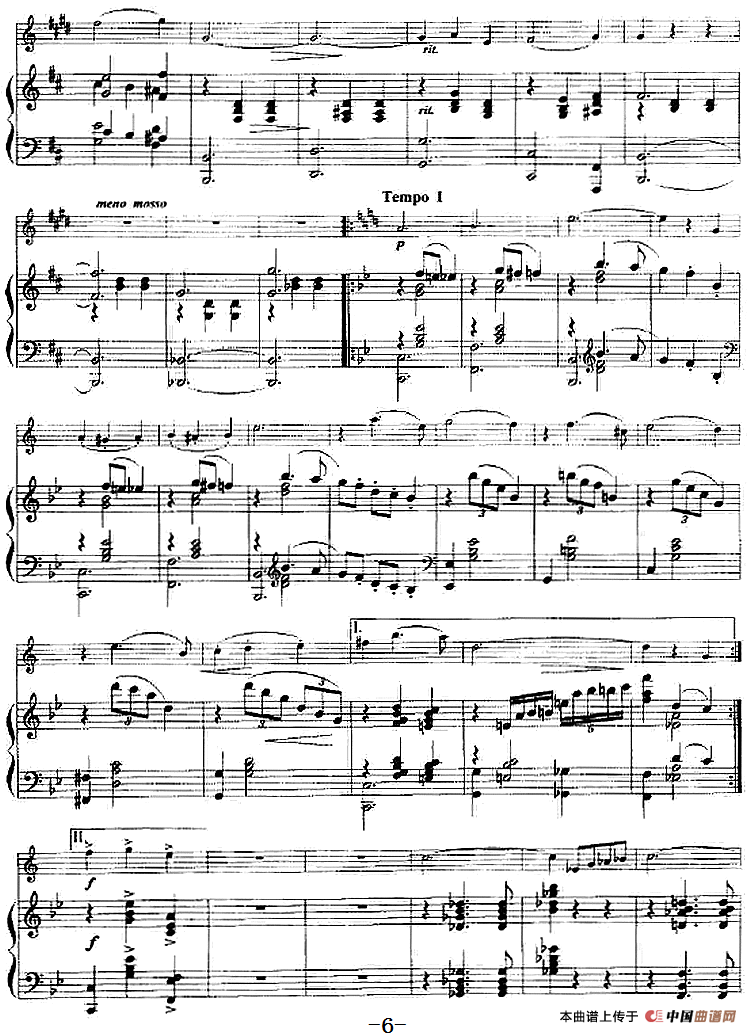 音乐会圆舞曲（小号+钢琴伴奏）