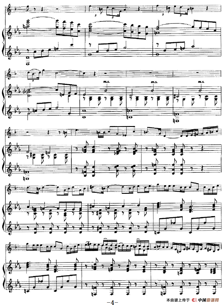 协奏曲第三首（小号+钢琴伴奏）