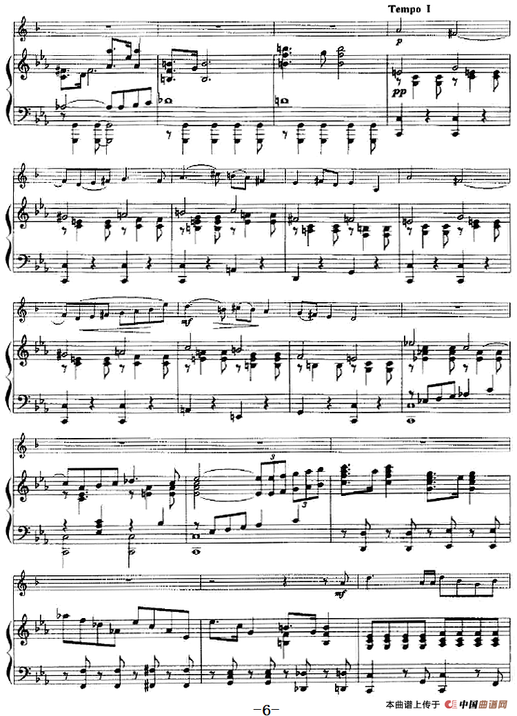 协奏曲第三首（小号+钢琴伴奏）