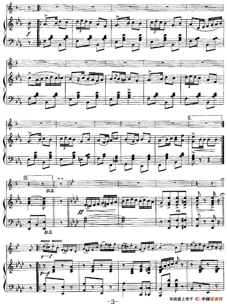 新友谊（小号+钢琴伴奏）