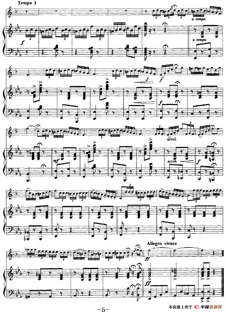 迷人者（小号+钢琴伴奏）