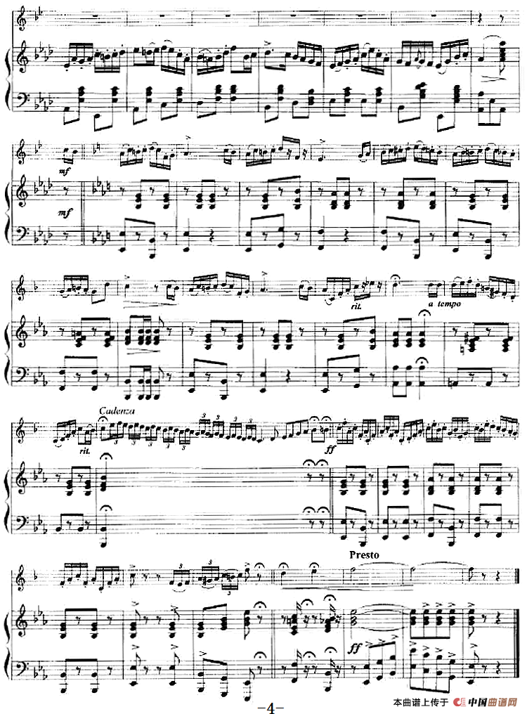 幽谷乐园（小号+钢琴伴奏）