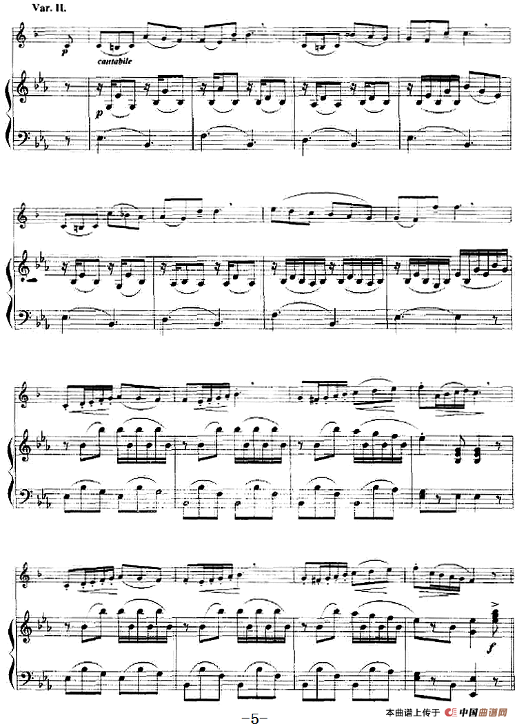 威尼斯狂欢节（小号+钢琴伴奏）