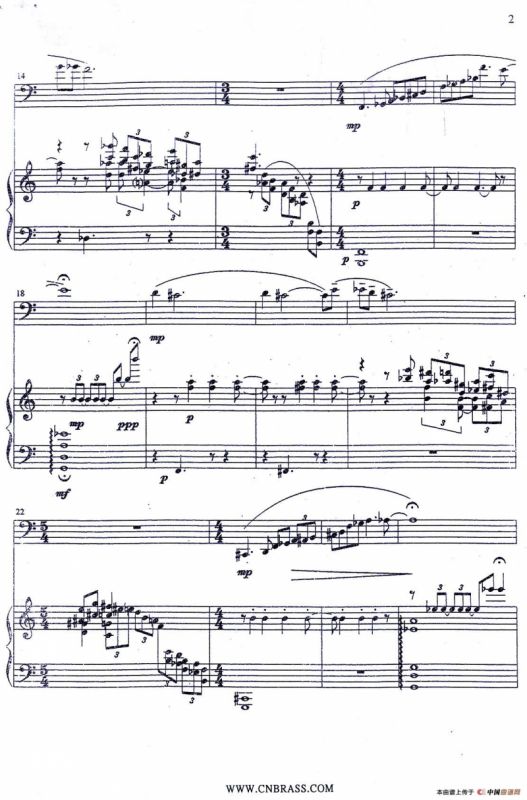 幻（大管+钢琴）