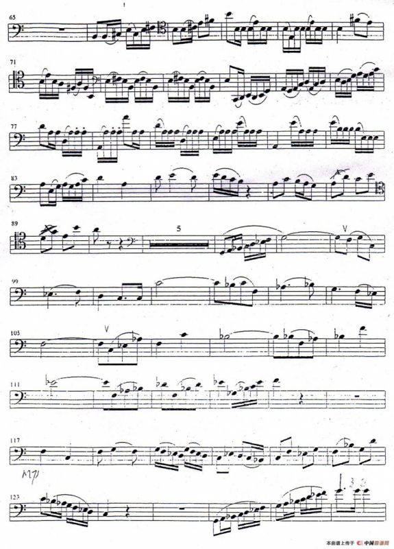 红色娘子军（大管分谱）