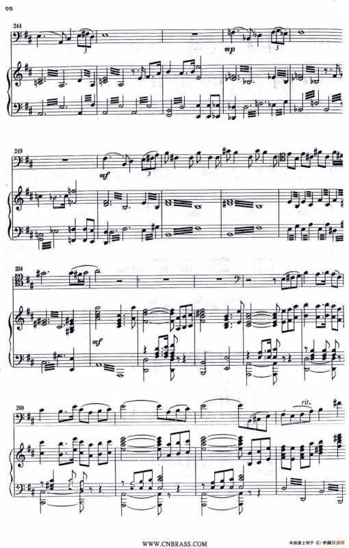 红色娘子军（大管+钢琴伴奏）