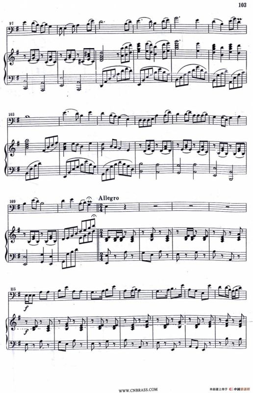 草原英雄小姐妹（大管+钢琴伴奏）