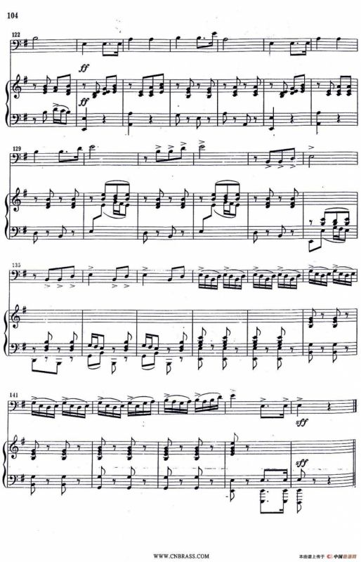 草原英雄小姐妹（大管+钢琴伴奏）