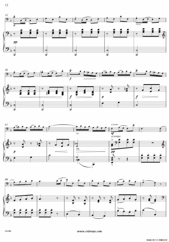 Tambourin（巴松+钢琴伴奏）