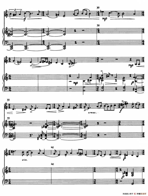 Sonata（英国管与钢琴奏鸣曲）