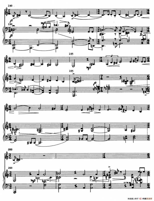 Sonata（英国管与钢琴奏鸣曲）