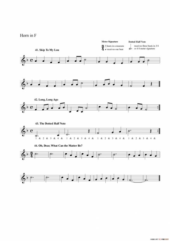 F调圆号初级教程