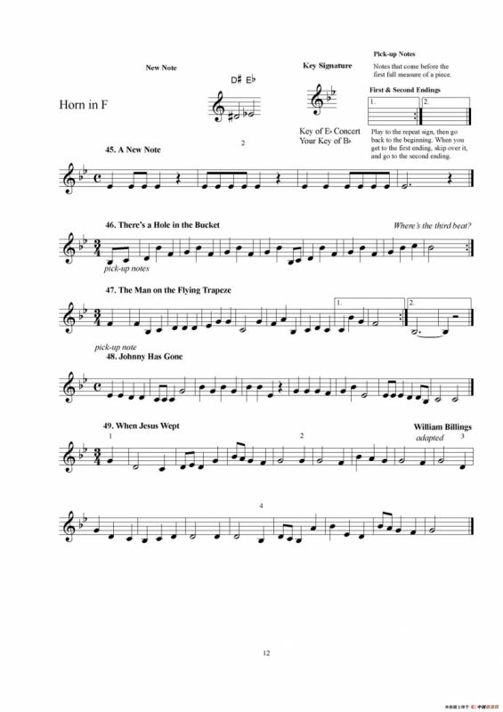 F调圆号初级教程