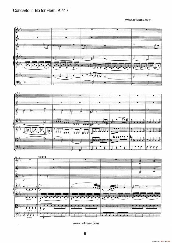 圆号协奏曲（作品K417）