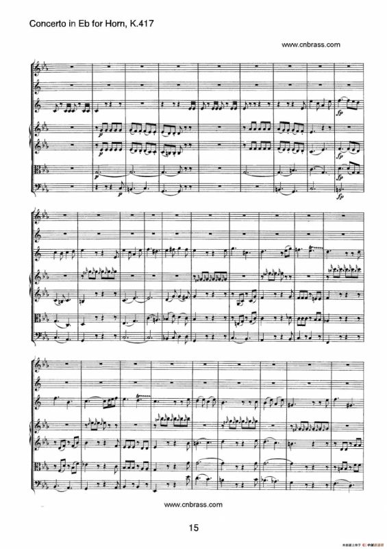 圆号协奏曲（作品K417）