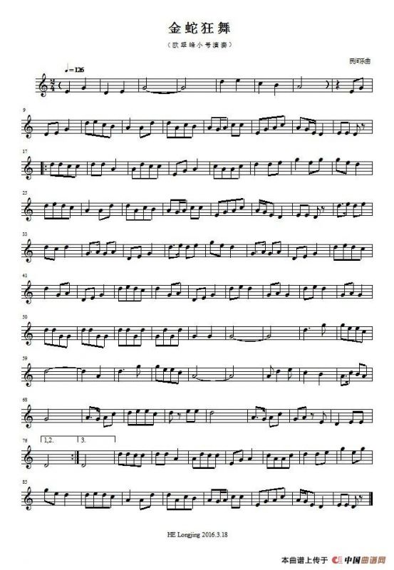金蛇狂舞（ 小号版）