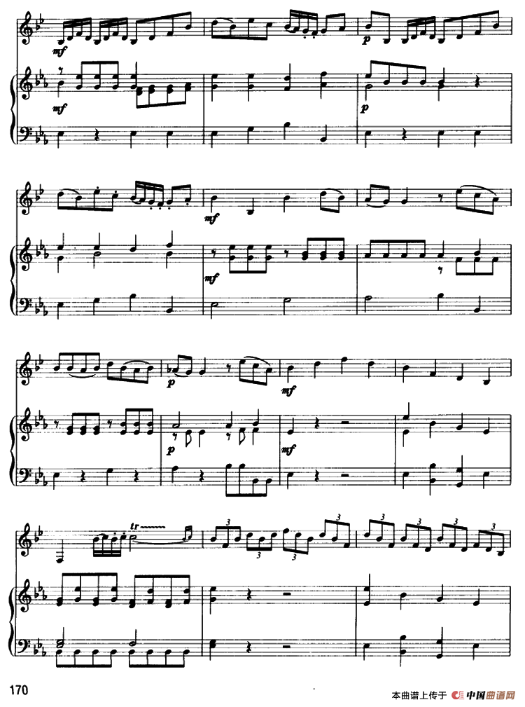 快板（圆号+钢琴伴奏）