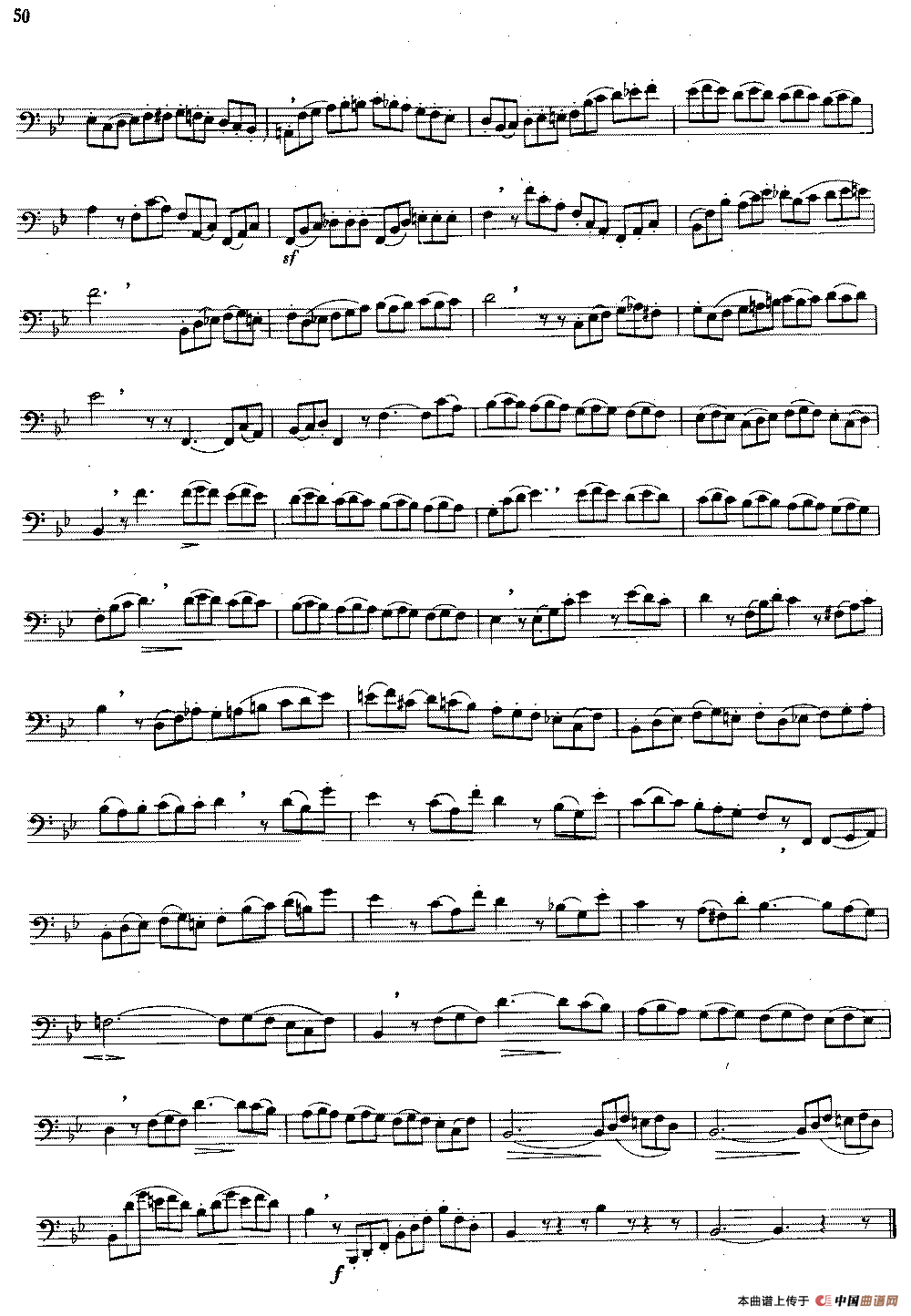 大管高级练习曲 第二部分 节奏练习（11）