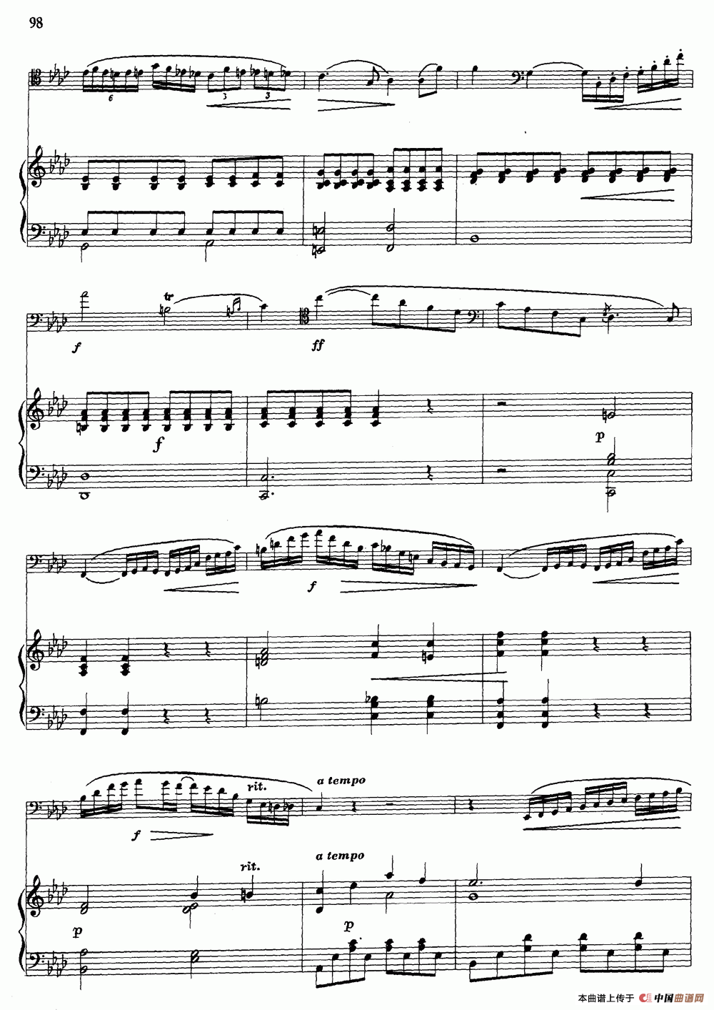 F小调第二协奏曲（大管+钢琴伴奏）