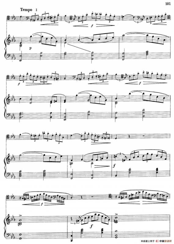 F小调第二协奏曲（大管+钢琴伴奏）