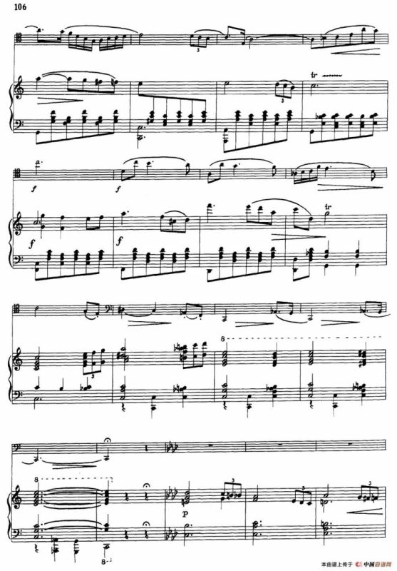 F小调第二协奏曲（大管+钢琴伴奏）