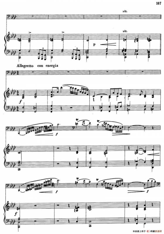 F小调第二协奏曲（大管+钢琴伴奏）