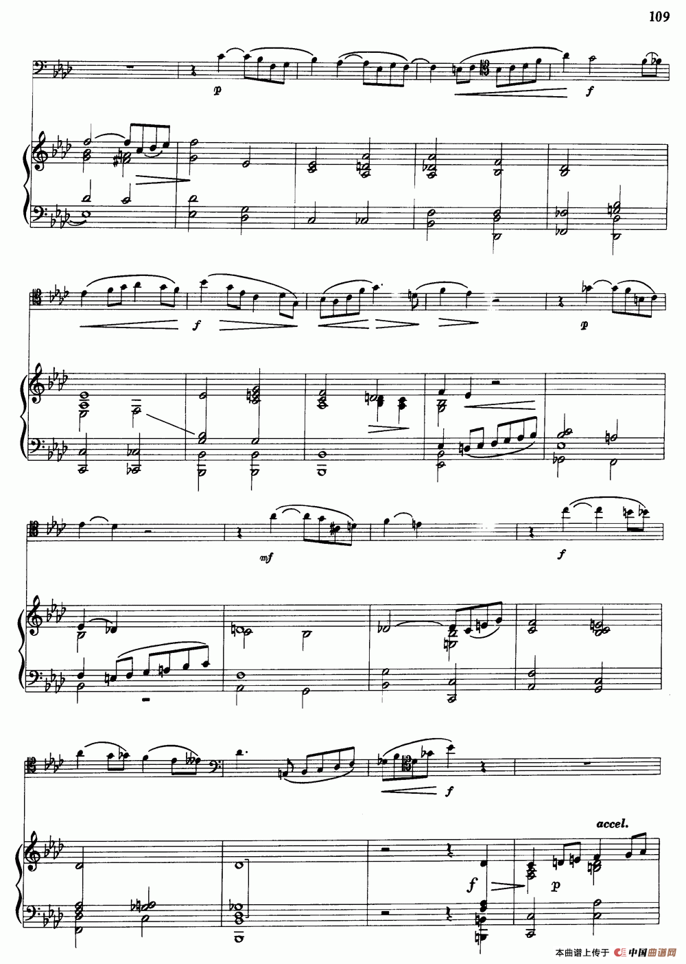 F小调第二协奏曲（大管+钢琴伴奏）