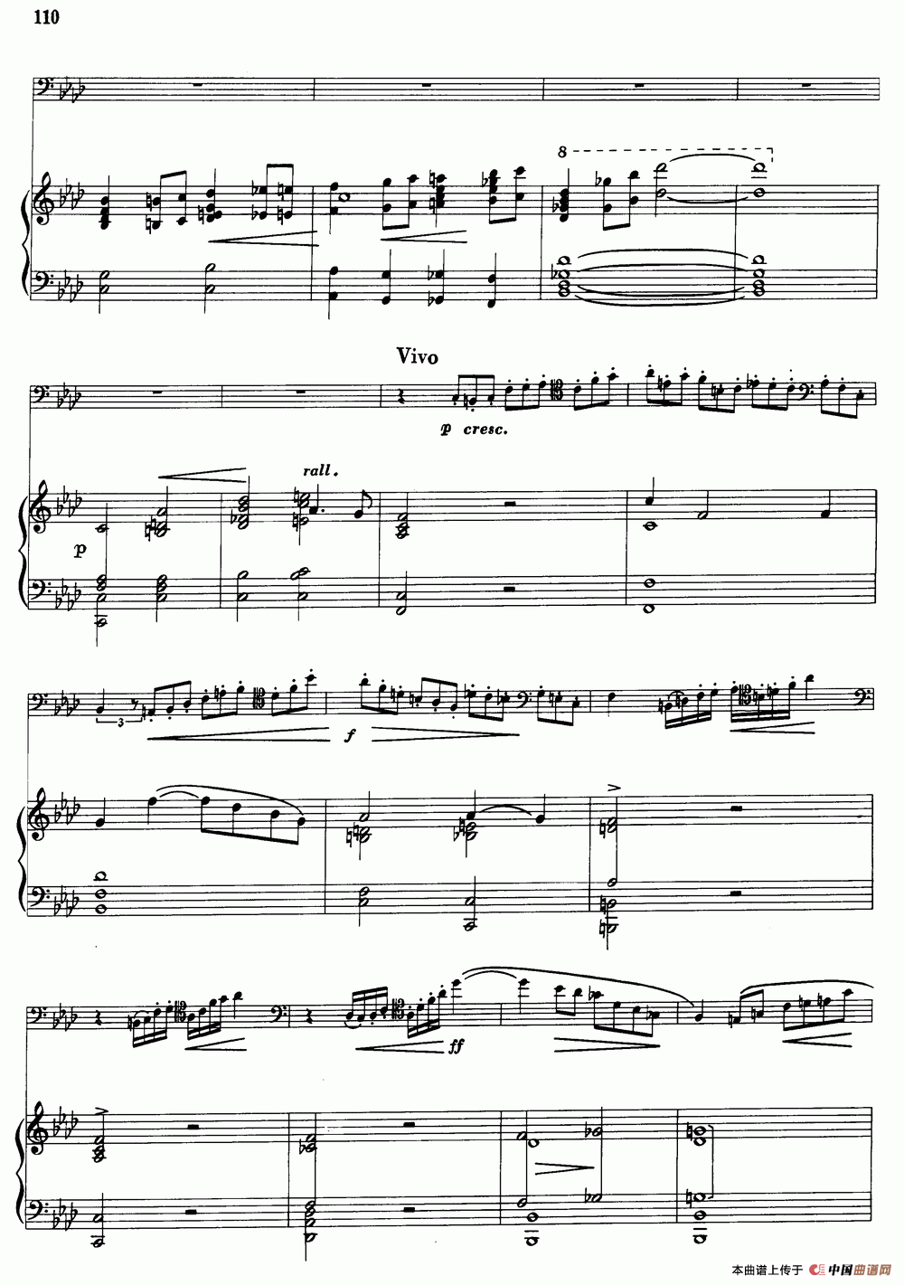 F小调第二协奏曲（大管+钢琴伴奏）