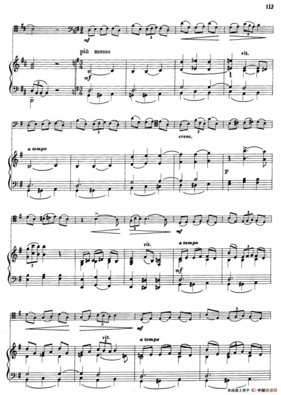 夜曲（大管+钢琴伴奏）