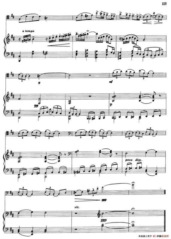 夜曲（大管+钢琴伴奏）