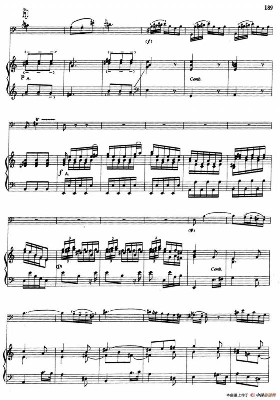 a小调协奏曲（大管+钢琴伴奏）