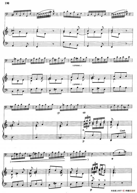 a小调协奏曲（大管+钢琴伴奏）