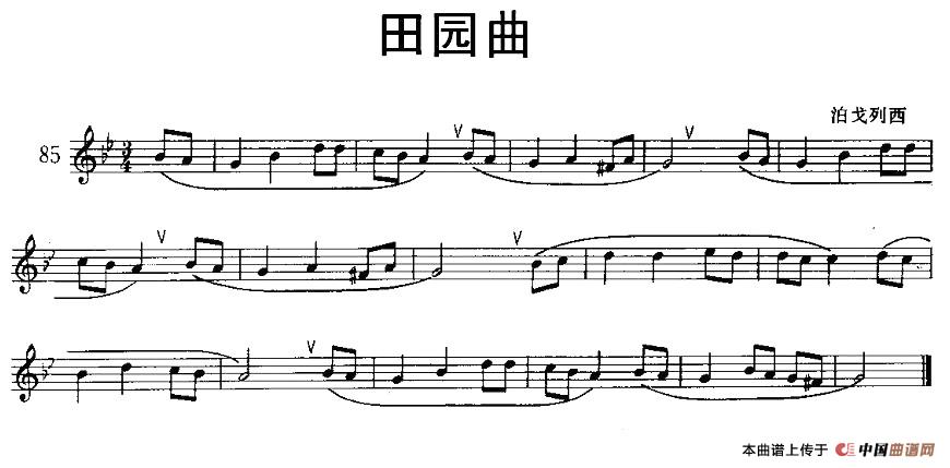 田园曲（小号）