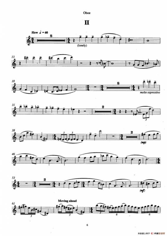 巴松双簧管与钢琴三重奏（2）（双簧管分谱）