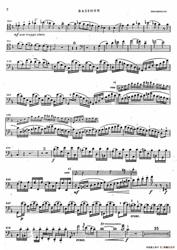 humel - CONCERTO bassoon（胡梅尔 - 巴松协奏曲）