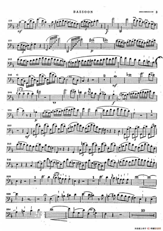 humel - CONCERTO bassoon（胡梅尔 - 巴松协奏曲）