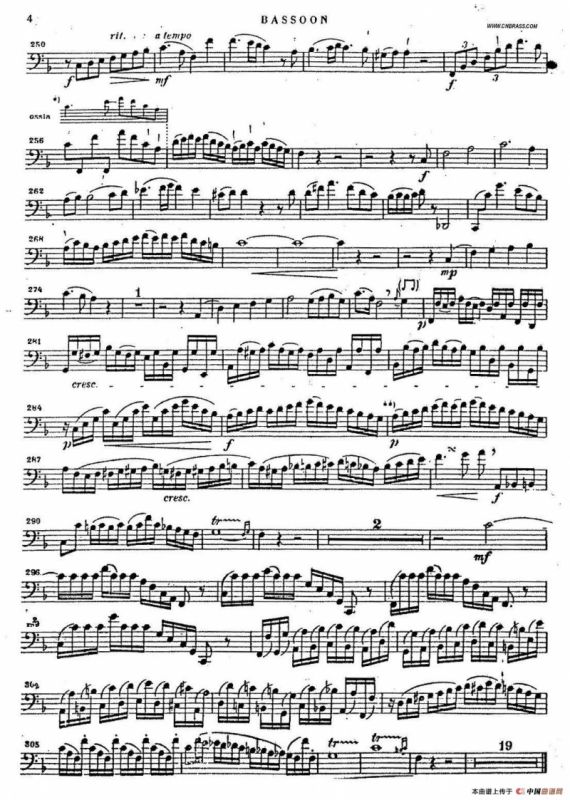 humel - CONCERTO bassoon（胡梅尔 - 巴松协奏曲）