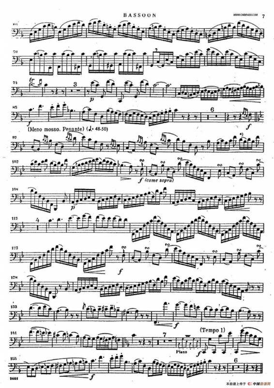 humel - CONCERTO bassoon（胡梅尔 - 巴松协奏曲）