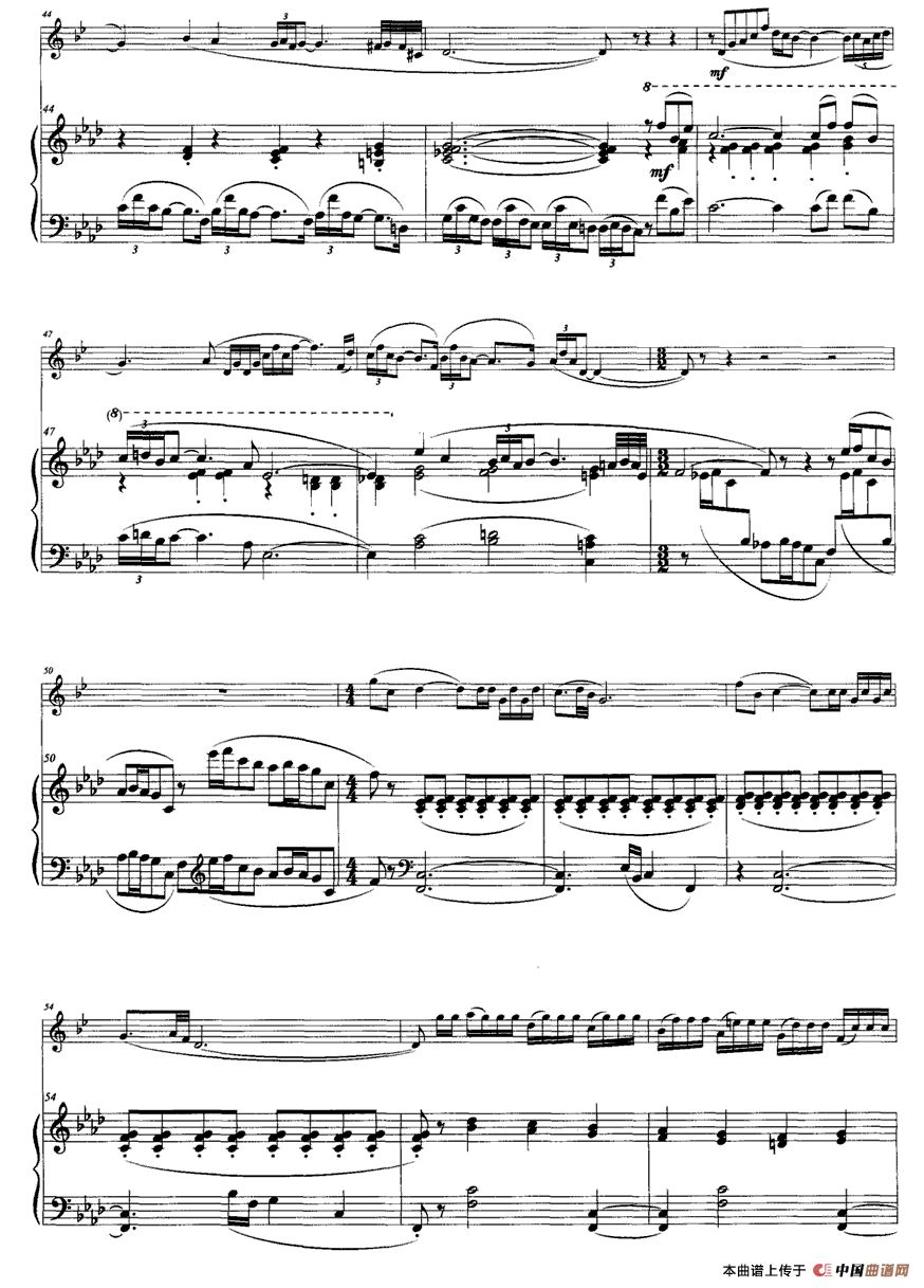 D小调奏鸣曲（小号+钢琴）