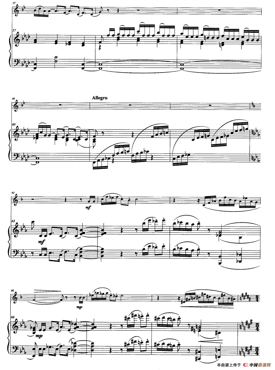 D小调奏鸣曲（小号+钢琴）