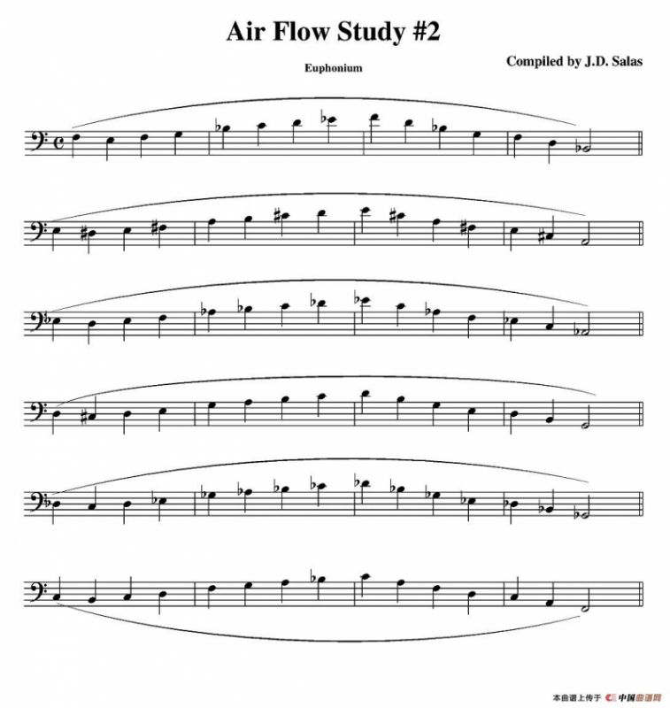 Air Flow Study - Euphonium（大号练习教材选曲）