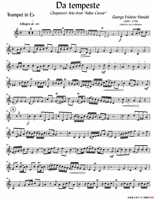 Da tempeste（小号）